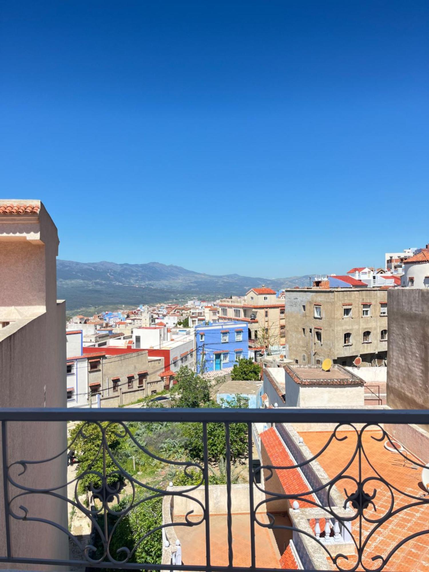 Perla Azul Penthouse Apartment Chefchaouen Exterior foto