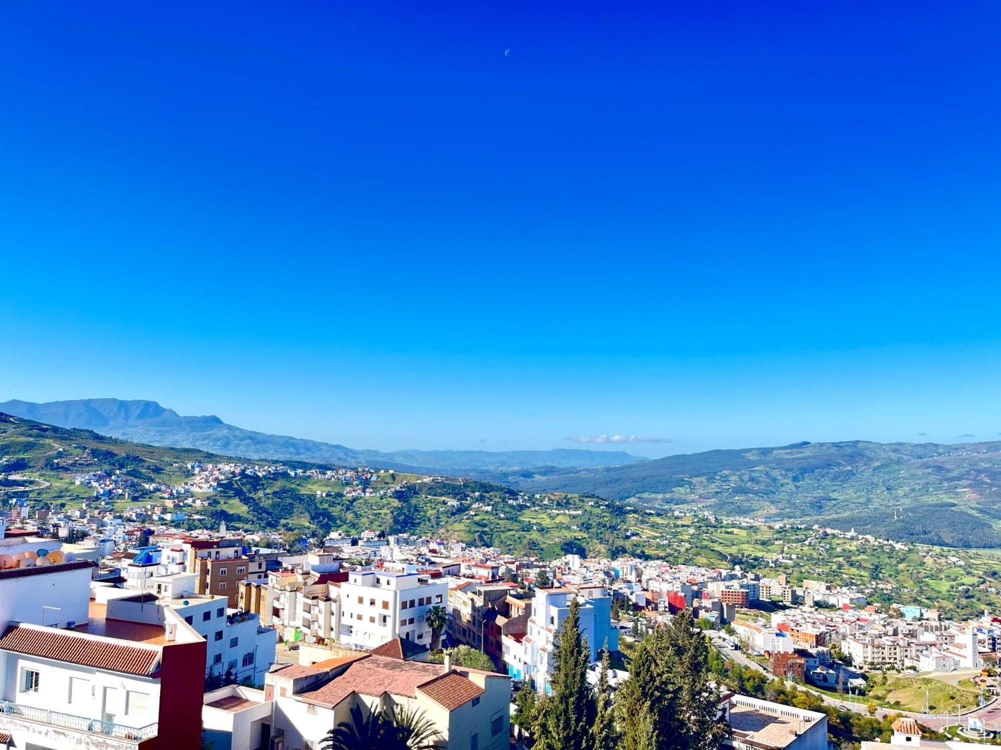 Perla Azul Penthouse Apartment Chefchaouen Exterior foto